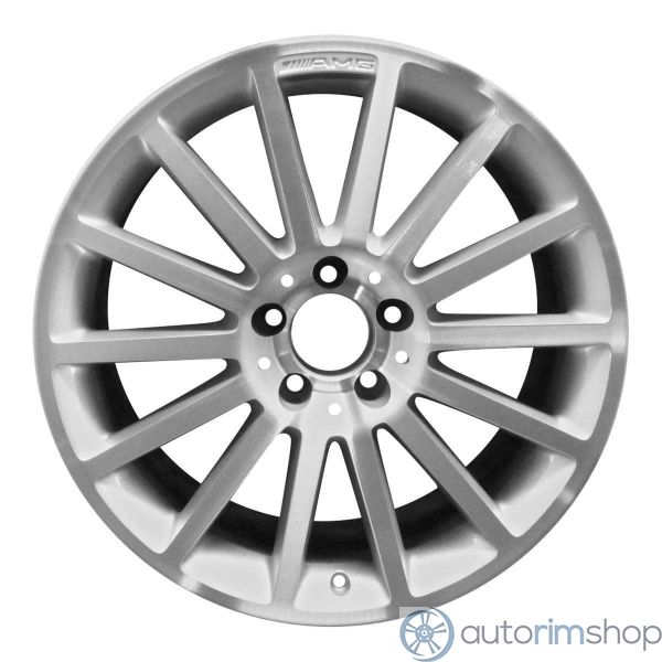 2008 mercedes sl550 wheel 18 machined silver aluminum 5 lug w85037ms 1