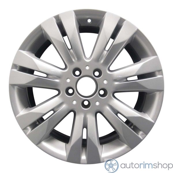 2009 mercedes cl550 wheel 18 silver aluminum 5 lug w85063s 1