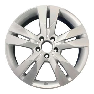 2008 mercedes cls550 wheel 18 machined silver aluminum 5 lug w85065ms 1