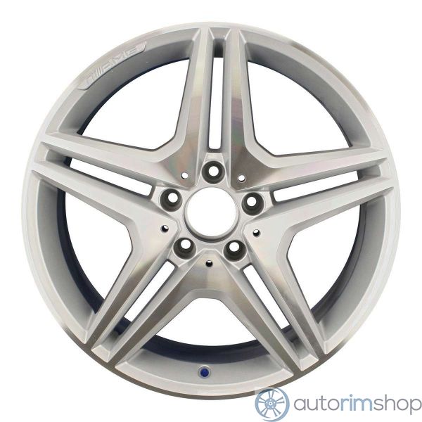 2010 mercedes clk350 wheel 18 machined silver aluminum 5 lug w85088ms 5