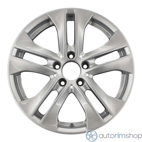 2011 mercedes e350 wheel 17 silver aluminum 5 lug w85124s 2