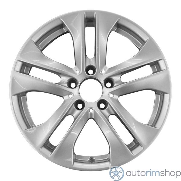 2011 mercedes e550 wheel 17 silver aluminum 5 lug w85148s 2