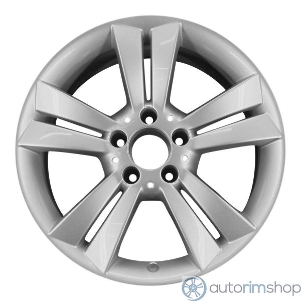 2011 mercedes slk350 wheel 17 silver aluminum 5 lug w85164s 1