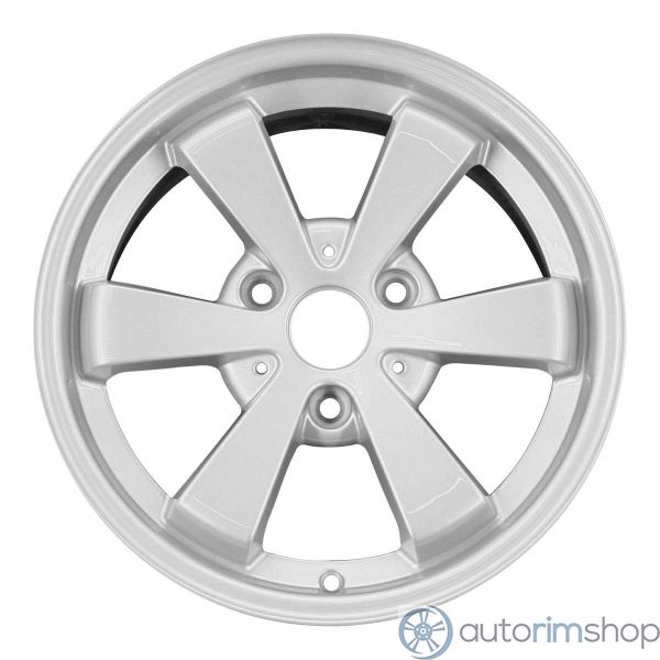 2009 smart car wheel 15 silver aluminum 3 lug w85188s 1