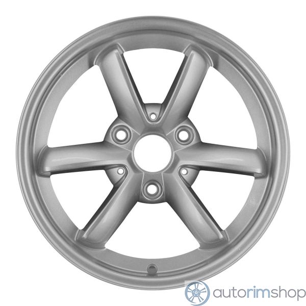 2009 smart car wheel 15 silver aluminum 3 lug w85302s 1