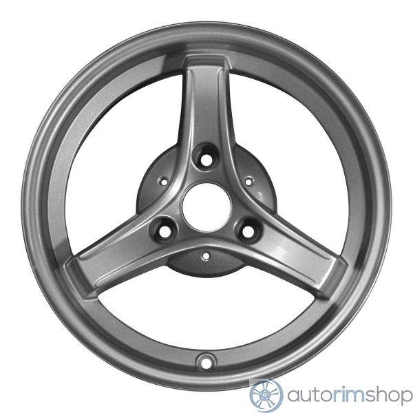 2014 smart car wheel 15 silver aluminum 3 lug w85308s 2