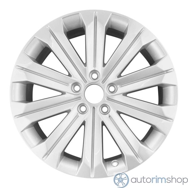 2013 volkswagen passat wheel 18 silver aluminum 5 lug w85315s 2