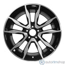 2015 Mercedes GLA250 Rueda 19" Aluminio negro brillante mecanizado 5 lengüetas W85383MB-1