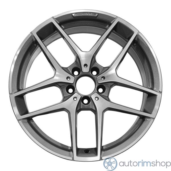 2017 Mercedes GLA45 Wheel 19" Machined Charcoal Aluminum 5 Lug W85385MC-3