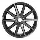 2016 Mercedes GLA45 Rueda 20" Aluminio Carbón Maquinado 5 Lug W85386MC-2