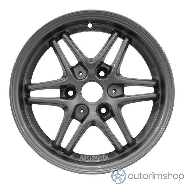 2015 Smart Car Wheel 15" Charcoal Aluminum 3 Lug W85410C-1