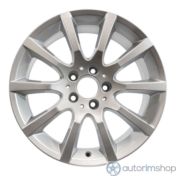 2015 Mercedes SLK300 Wheel 17" Silver Aluminum 5 Lug W85443S-5