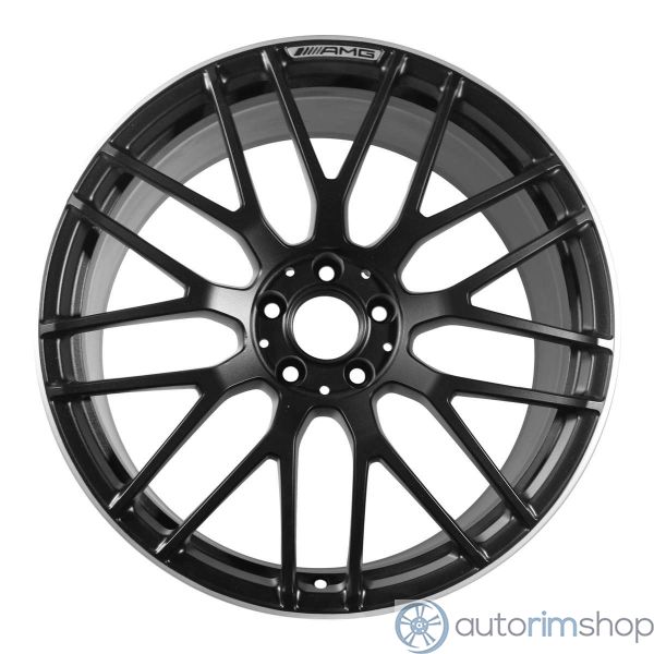 2020 Mercedes C63 Wheel 19" Polished Black Aluminum 5 Lug W85522PB-4