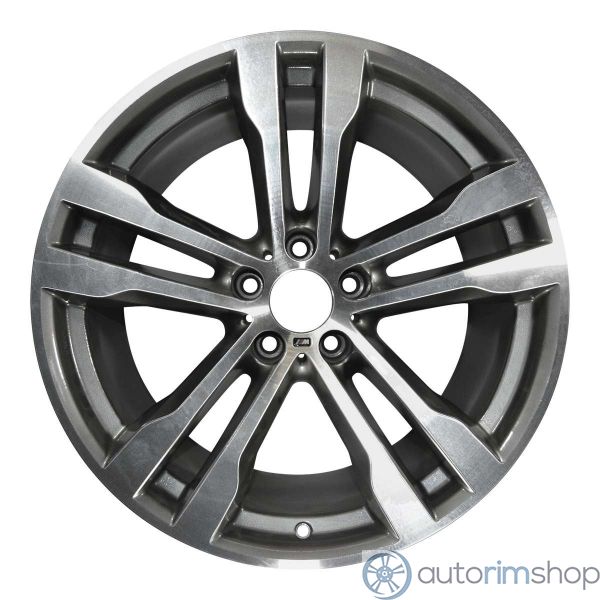 2015 BMW X5 Wheel 20" Machined Charcoal Aluminum 5 Lug W86052MC-2