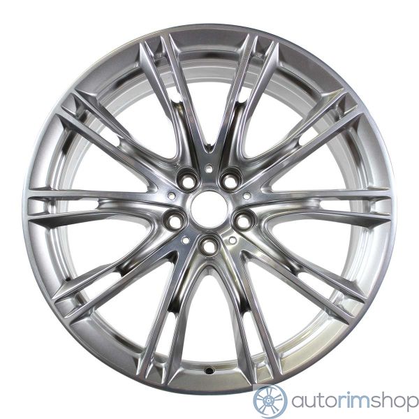 2018 BMW 640i Wheel 20" Polished Charcoal Aluminum 5 Lug W86282PC-7