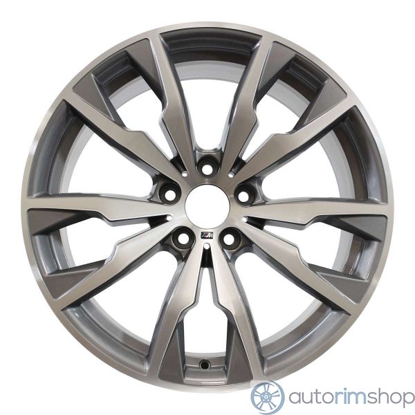 2016 BMW X3 Wheel 20" Machined Charcoal Aluminum 5 Lug W86313MC-2