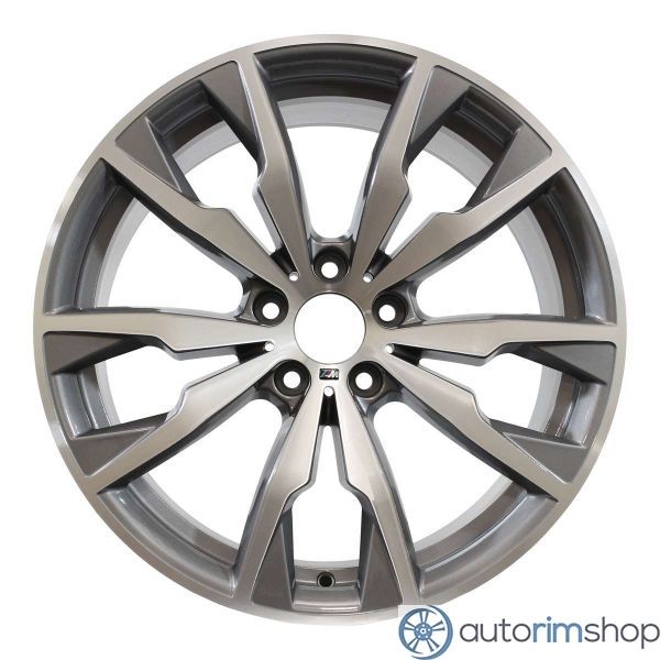 2016 BMW X3 Wheel 20" Machined Charcoal Aluminum 5 Lug W86314MC-2