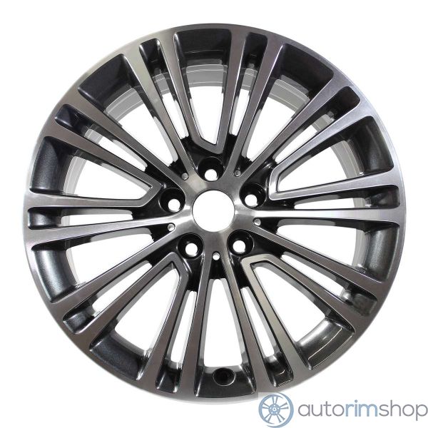 2020 BMW 530i Wheel 18" Machined Charcoal Aluminum 5 Lug W86326MC-12