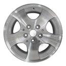 2005 Jeep Wrangler Wheel 15" Machined Silver Aluminum 5 Lug W9024MS-6