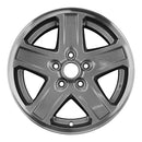 2007 Jeep Liberty Wheel 16" Machined Charcoal Aluminum 5 Lug W9056MC-3