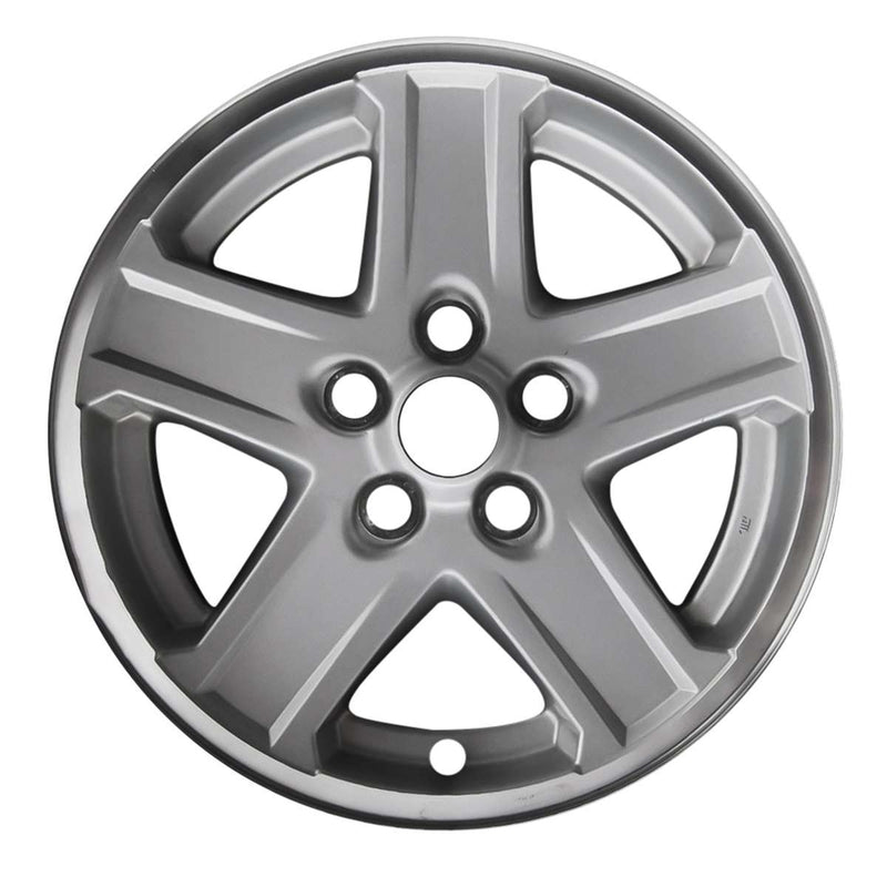 2005 Jeep Liberty Wheel 16" Plata con Borde Maquinado Aluminio 5 Lug W9056SML-1