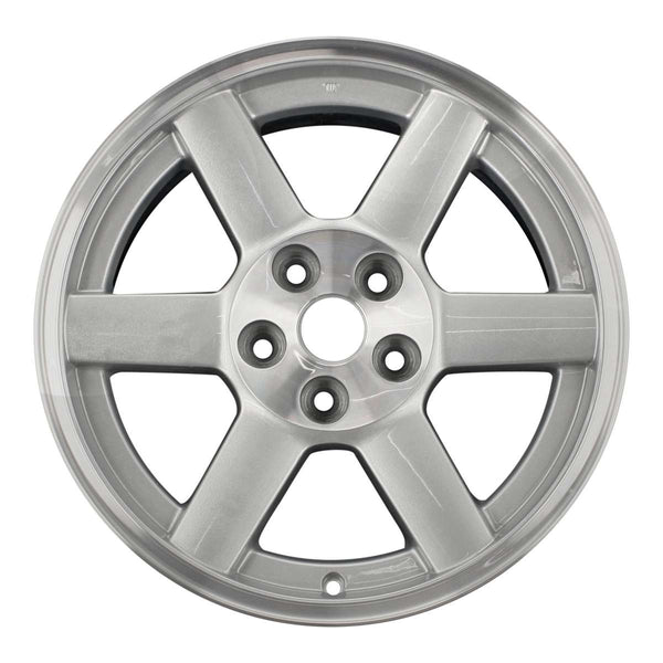 2004 Jeep Liberty Wheel 17" Machined Silver Aluminum 5 Lug W9057MS-2