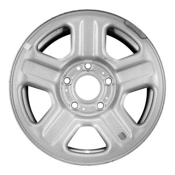 2012 Jeep Wrangler Rueda 16" Plata Acero 5 Lug W9072S-6