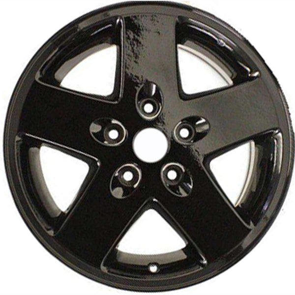 2010 jeep wrangler wheel 17 black aluminum 5 lug rw9074b 4