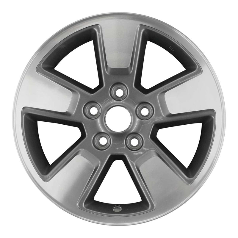 2010 Jeep Liberty Wheel 16" Machined Charcoal Aluminum 5 Lug W9084MC-3