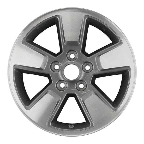 2011 jeep liberty wheel 16 machined charcoal aluminum 5 lug rw9084mc 4