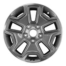 2016 Jeep Wrangler Wheel 17" Polished Charcoal Aluminum 5 Lug W9118PC-4