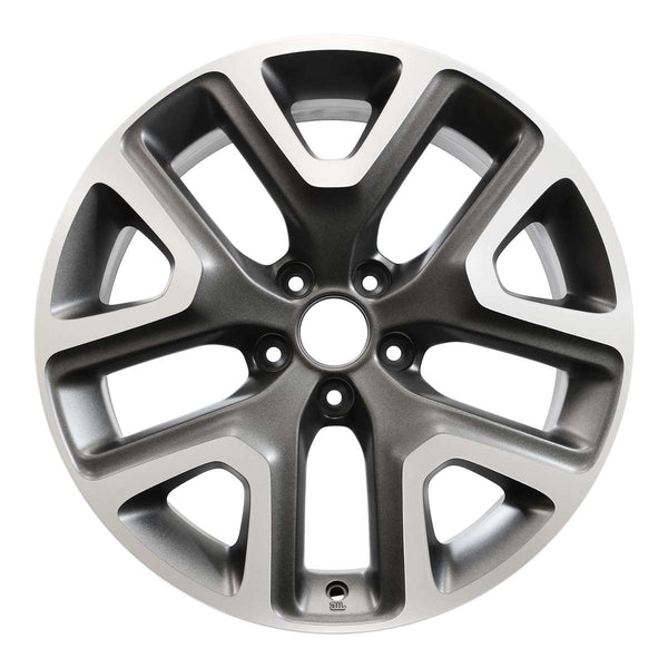 2015 Jeep Renegade Wheel 18" Machined Charcoal Aluminum 5 Lug W9149MC-1