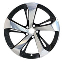 2019 Bentley Bentayga Rueda 22" Aluminio negro mecanizado 5 lengüetas W96565RMB-1