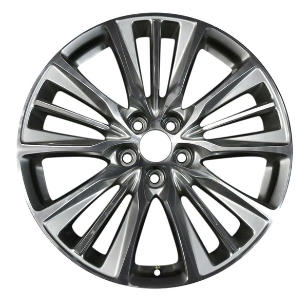 2018 Cadillac XTS Wheel 20" Machined Silver Aluminum 5 Lug W96580MS-1