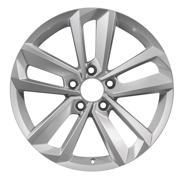 2020 Volkswagen Passat Wheel 17" Silver Aluminum 5 Lug W96808S-1