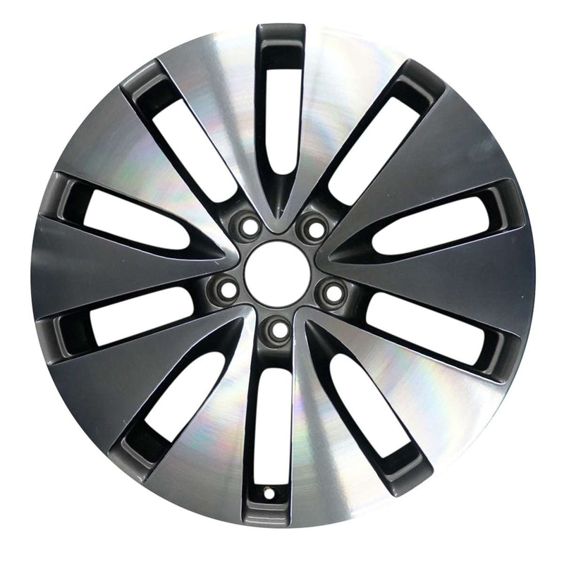 2013 Volkswagen Golf Wheel 18" Machined Charcoal Aluminum 5 Lug W97054MC-4