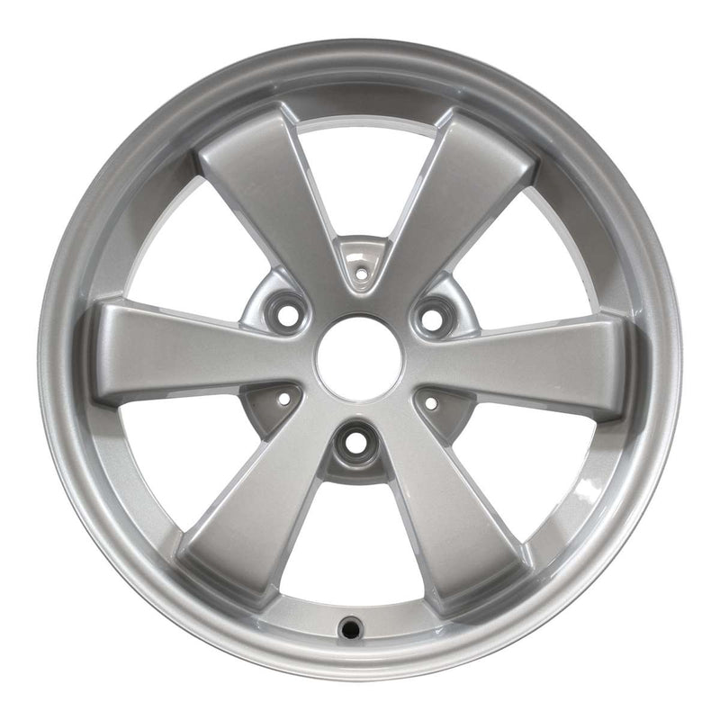 2009 Smart Car Wheel 15" Silver Aluminum 3 Lug W97056S-1