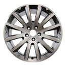 2014 Maserati Ghibli Rueda 18" Aluminio Carbón Maquinado 5 Lug W97087MC-2