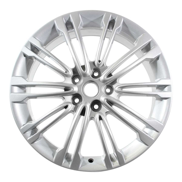 2009 Maserati Quattroporte Wheel 19" Silver Aluminum 5 Lug W97098S-1