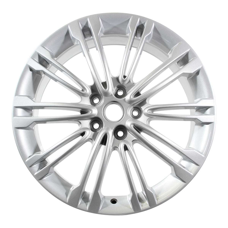 2010 Maserati Quattroporte Wheel 19" Silver Aluminum 5 Lug W97098S-2