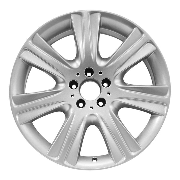 2014 Mercedes S63 Rueda 19" Plata Aluminio 5 Lug W97108S-2