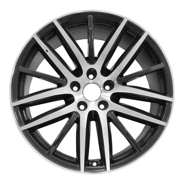 2014 Maserati Ghibli Wheel 19" Machined Charcoal Aluminum 5 Lug W97337MC-1