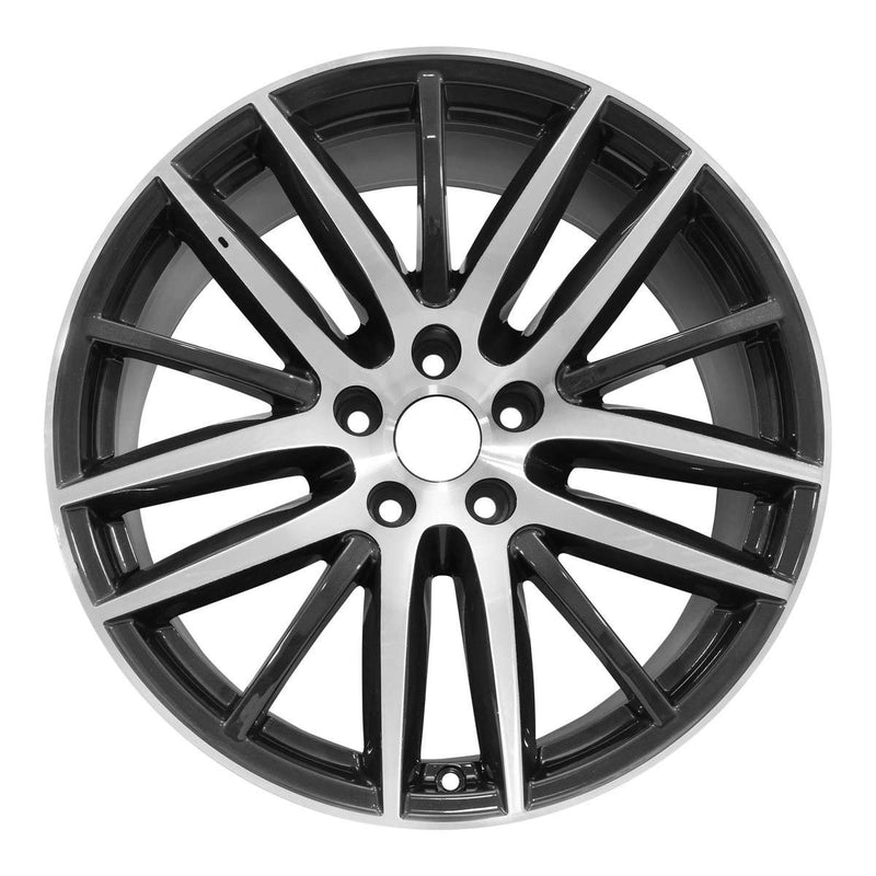 2016 Maserati Ghibli Wheel 19" Machined Charcoal Aluminum 5 Lug W97337MC-3