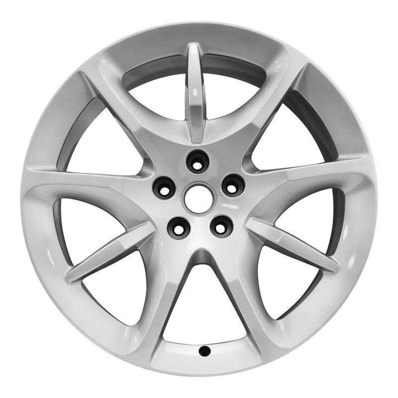 2009 Maserati Quattroporte Wheel 20" Silver Aluminum 5 Lug W97421S-2