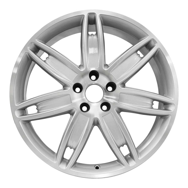 2013 Maserati Quattroporte Wheel 20" Machined Silver Aluminum 5 Lug W97463MS-1