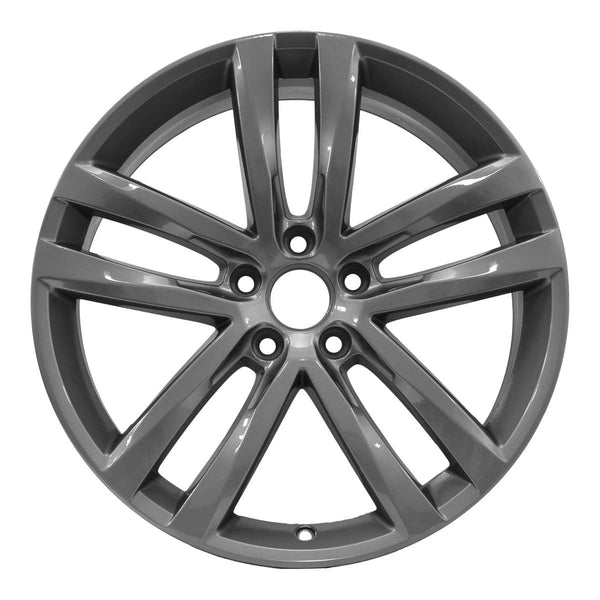 2016 volkswagen passat wheel 19 charcoal aluminum 5 lug w70002c 1