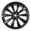 2018 Modelo Tesla Rueda 22" Aluminio negro 5 lengüetas W97771B-3