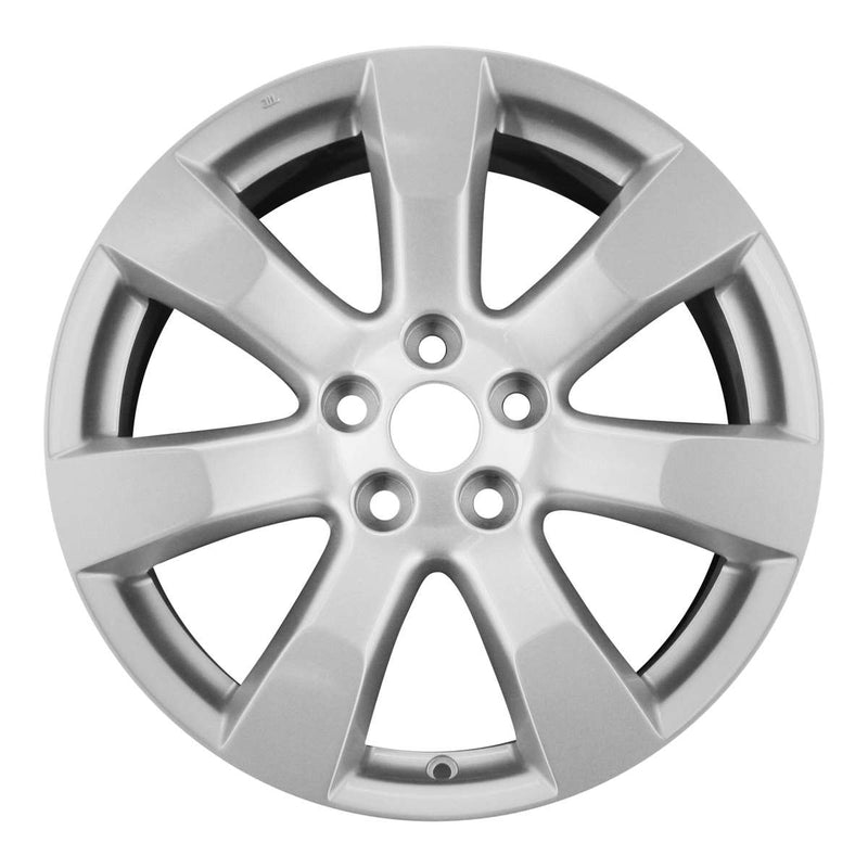 2010 Mitsubishi Outlander Wheel 18" Silver Aluminum 5 Lug W98036S-5