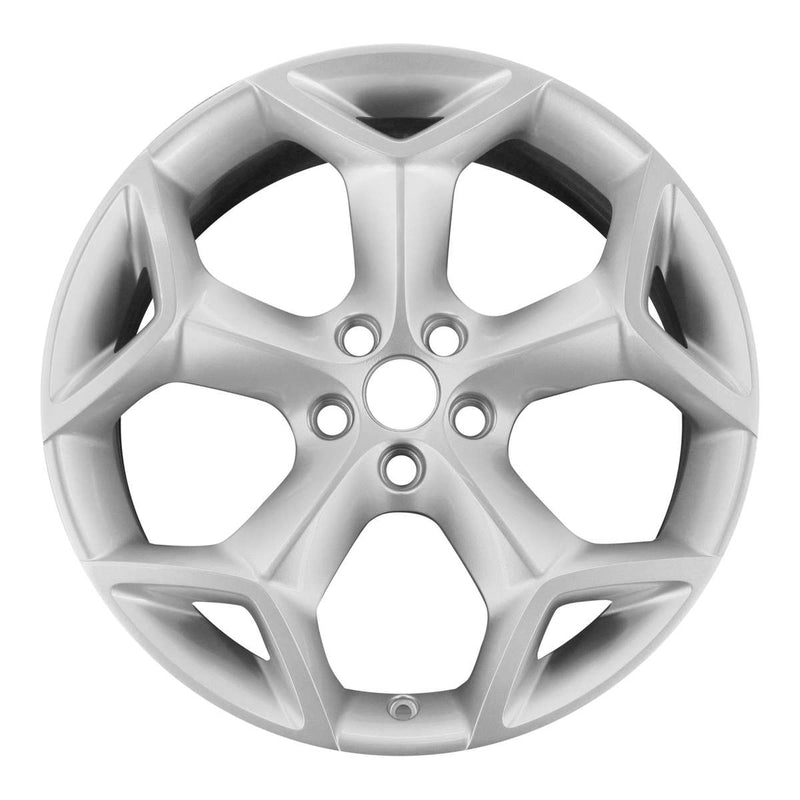 2012 Ford Focus Wheel 19" Silver Aluminum 5 Lug W98077S-1