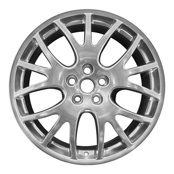 2005 Maserati GranSport Wheel 19" Polished Aluminum 5 Lug W98078P-1